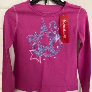 NWT American Girl Long Sleeve Shirt